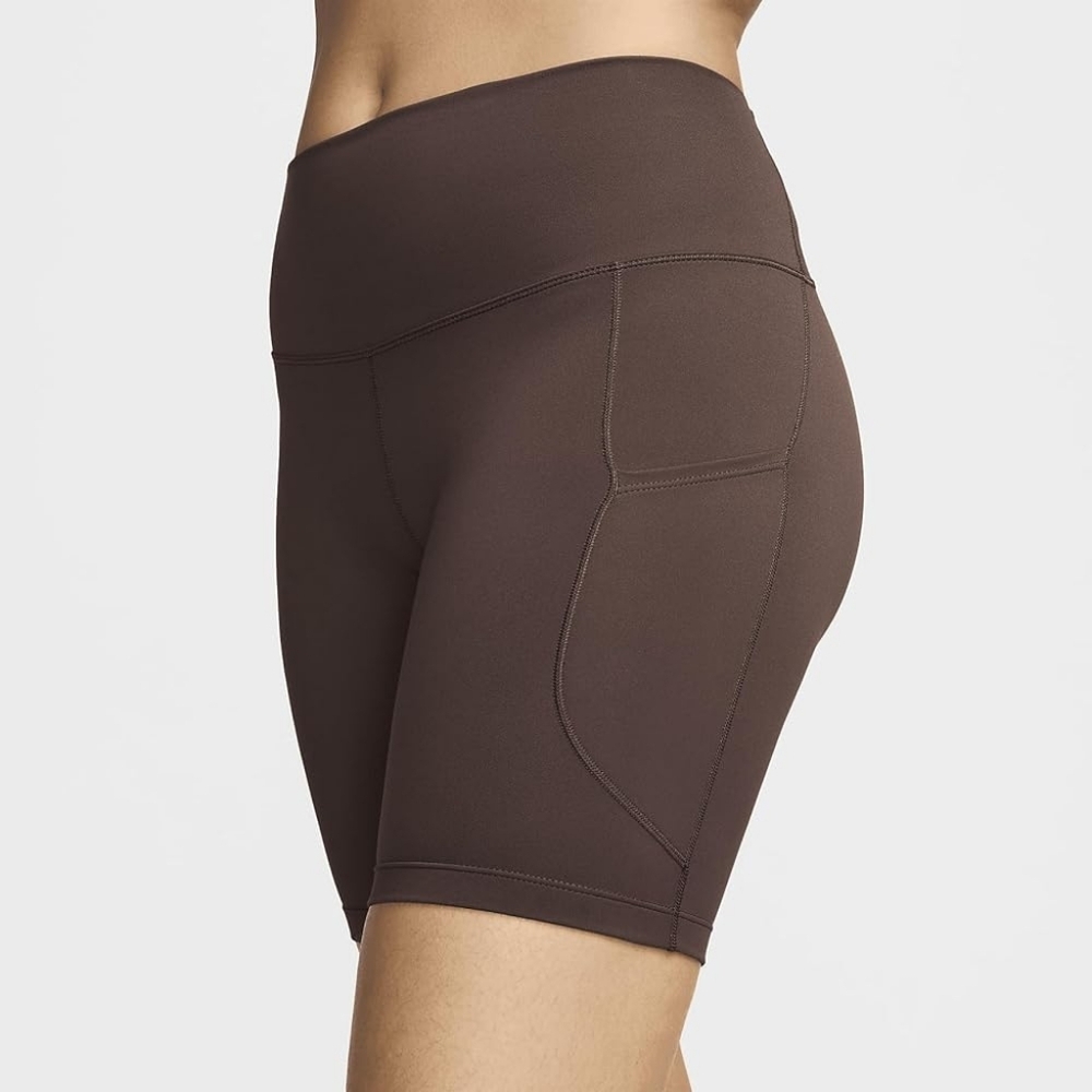 Nike One Women's Training High-Rise Shorts 8" NWT Size XS (Olive) FZ6758-004